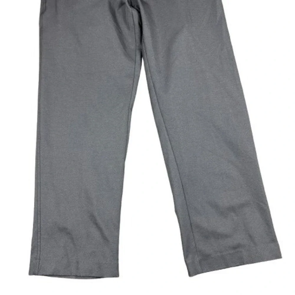 FootJoy‎ Mens Performance Golf Pants Gray Stretch Flat Front Trousers Size 34x30